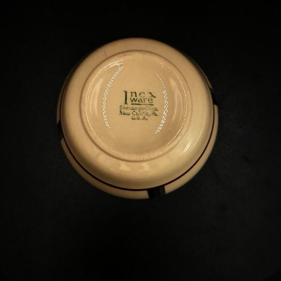 Vintage Inca Ware Shenango China Snack Dessert Dish - Picture 5 of 5